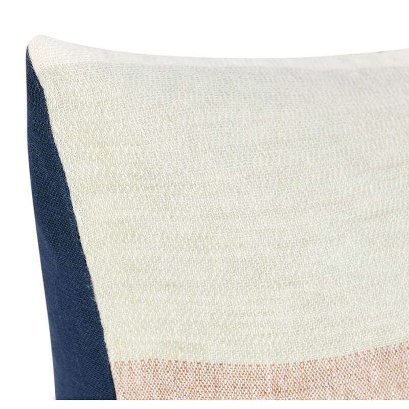 Villa by Classic Home Crawford 22" Belgian Linen Throw Pillow On Sale